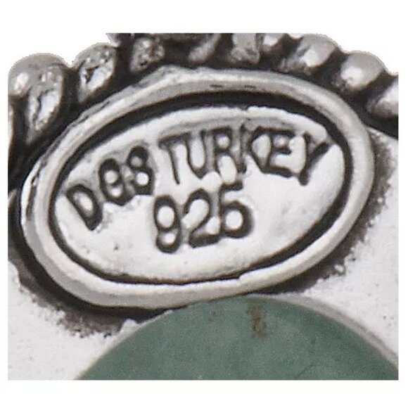 Artisan Crafted Sterling Silver Green Aventurine Dangle Earrings - Picture 4 of 8